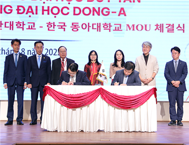 Đại học Duy Tân Ký kết Hợp tác với Đại học Dong-A, Hàn Quốc