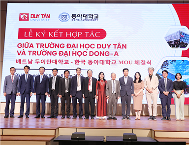 Đại học Duy Tân Ký kết Hợp tác với Đại học Dong-A, Hàn Quốc