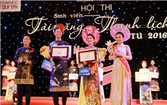 Sinh viên Tài năng - Thanh lịch DTU 2016 Tỏa sáng trong đêm Chung kết