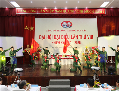 Đại hội Đại biểu Đảng bộ trường Đại học Duy Tân lần thứ VIII, nhiệm kỳ 2020-2025