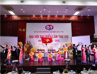 Đại hội Đại biểu Đảng bộ trường Đại học Duy Tân lần thứ VIII, nhiệm kỳ 2020-2025