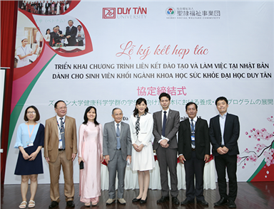 Đại học Duy Tân Hợp tác với Tập đoàn Phúc lợi Xã hội Seirei Đào tạo Nhân lực Điều dưỡng