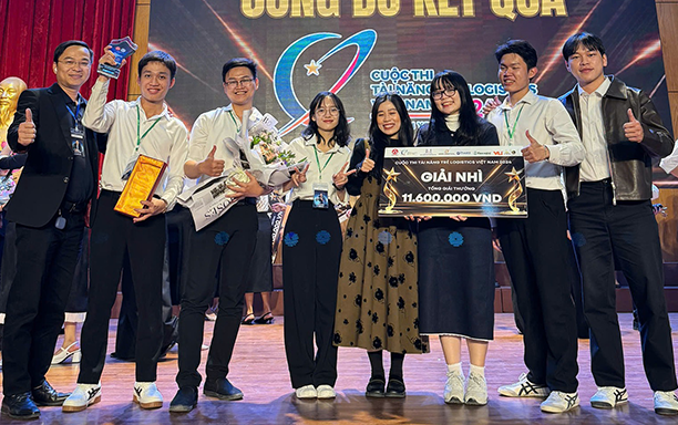 DTU Students Win Runner-Up in Vietnam's 2024 Young Logistics Talents Competition